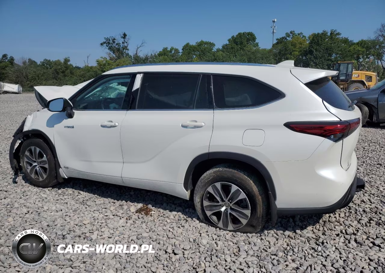 2021 Toyota Highlander Hybrid Xle VIN:5TDHBRCH2MS517273 - 2