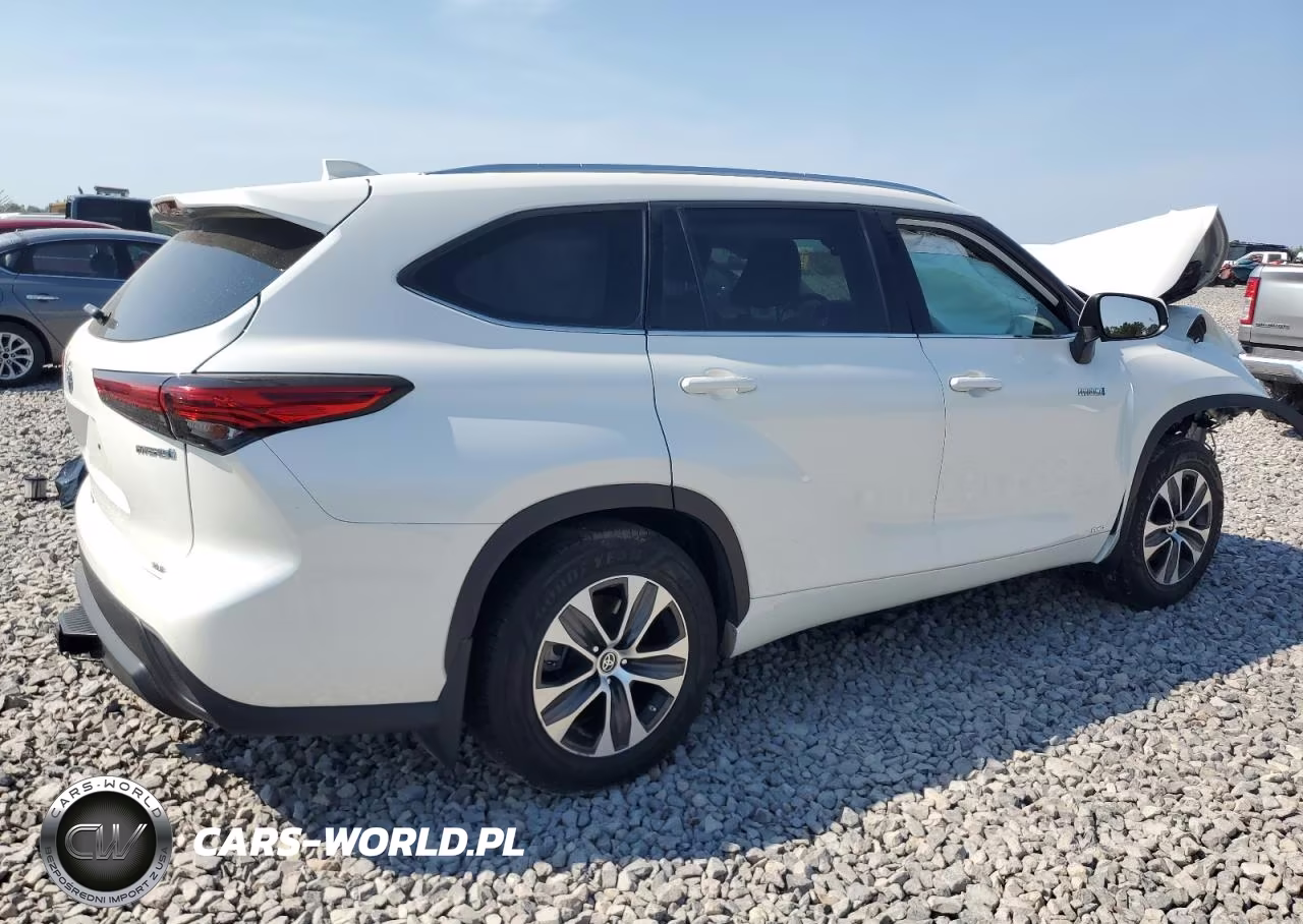 2021 Toyota Highlander Hybrid Xle VIN:5TDHBRCH2MS517273 - 3