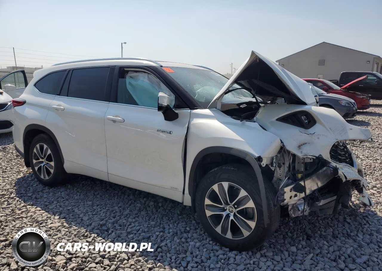 2021 Toyota Highlander Hybrid Xle VIN:5TDHBRCH2MS517273 - 4