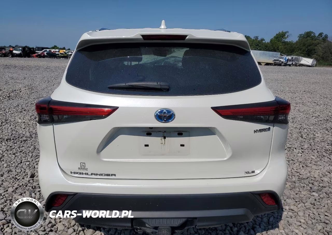 2021 Toyota Highlander Hybrid Xle VIN:5TDHBRCH2MS517273 - 6