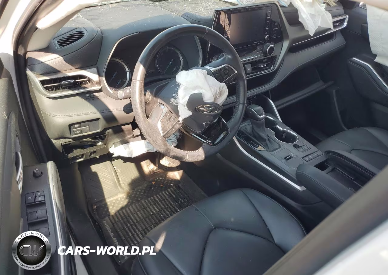 2021 Toyota Highlander Hybrid Xle VIN:5TDHBRCH2MS517273 - 8