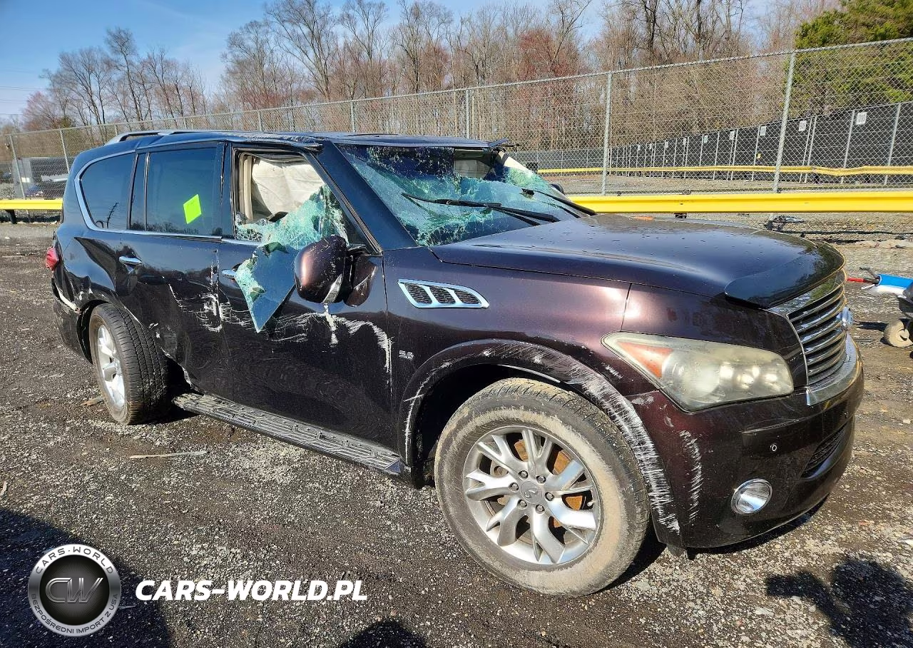 2014 Infiniti Qx80 Base VIN:JN8AZ2NF8E9554168 - 4