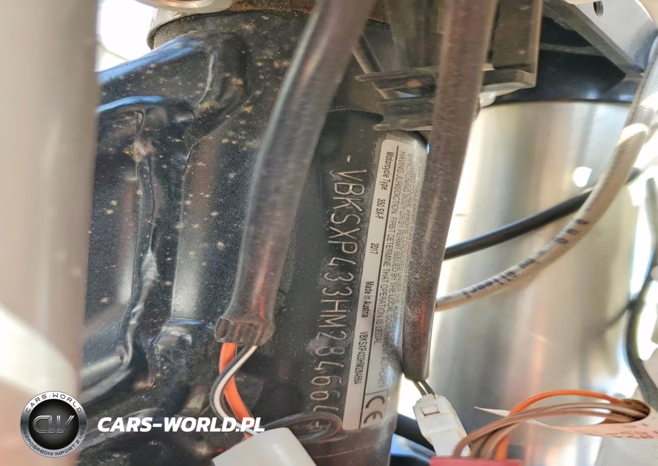 2017 Ktm 350 VIN:VBKSXP433HM284664 - 8