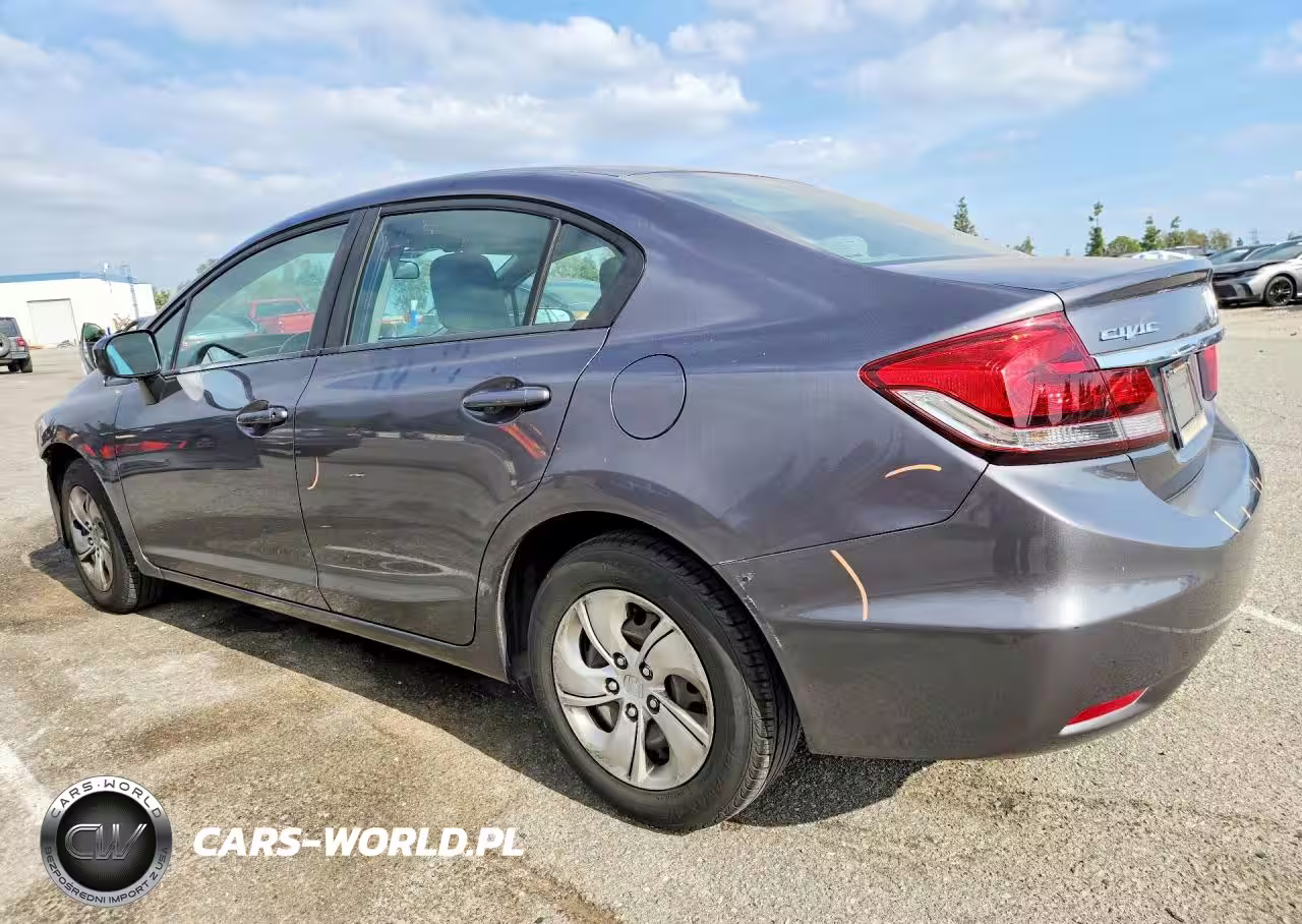 2014 Honda Civic Lx VIN:19XFB2F53EE224431 - 2