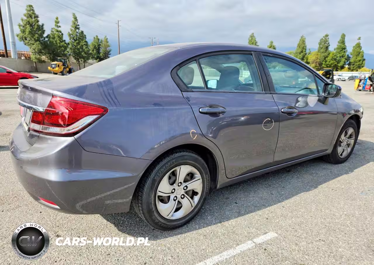 2014 Honda Civic Lx VIN:19XFB2F53EE224431 - 3