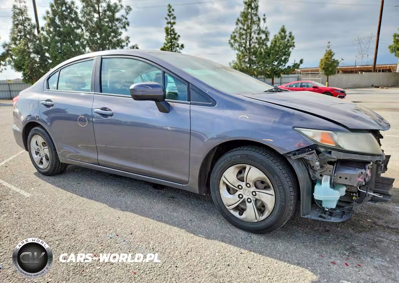 2014 Honda Civic Lx VIN:19XFB2F53EE224431 - 4