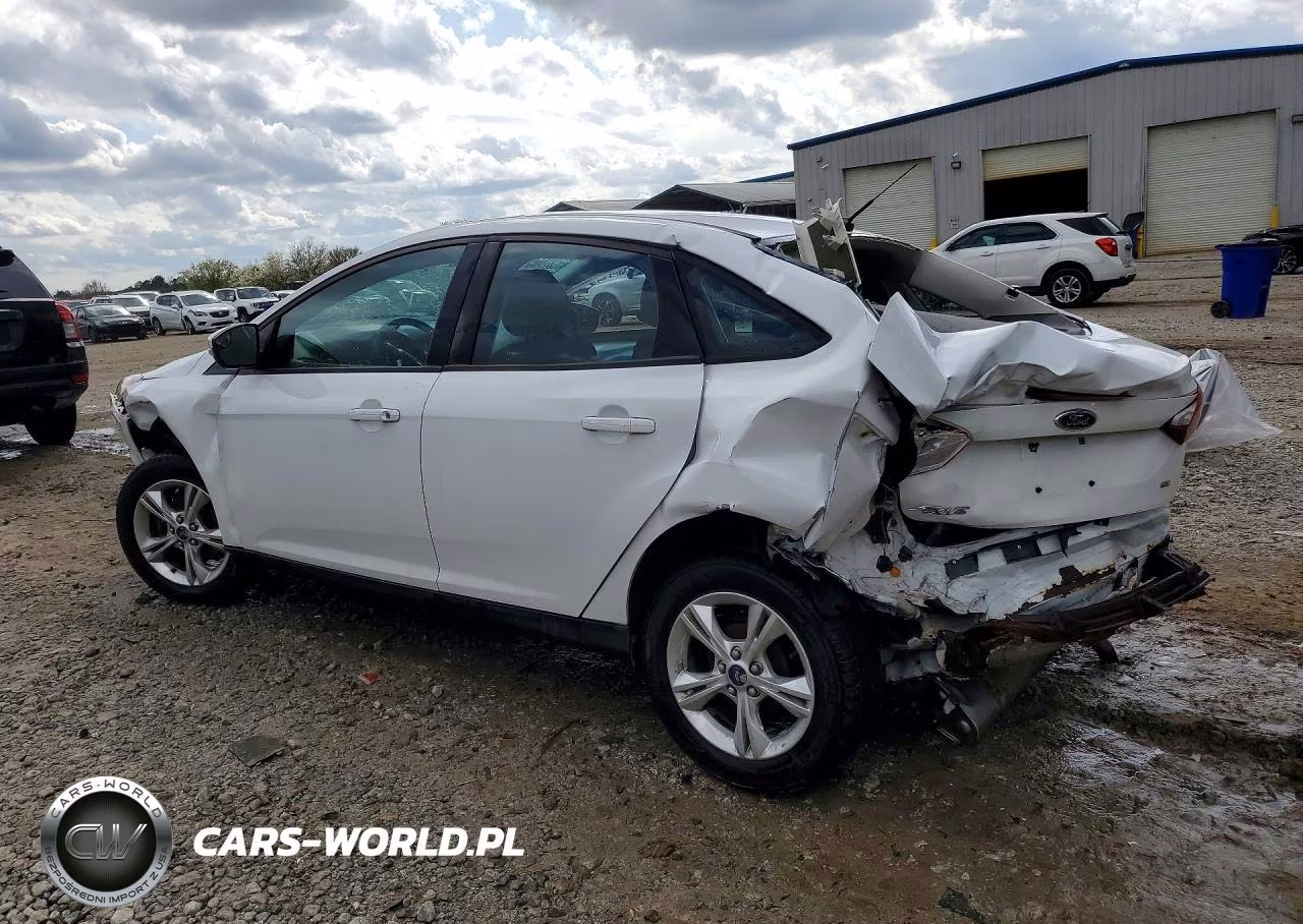 2013 Ford Focus Se VIN:1FADP3F24DL326711 - 2