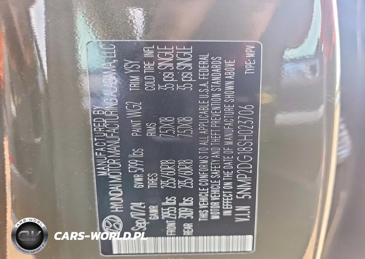 2025 Hyundai Santa Fe Hybrid Sel VIN:5NMP2DG18SH023706 - 14