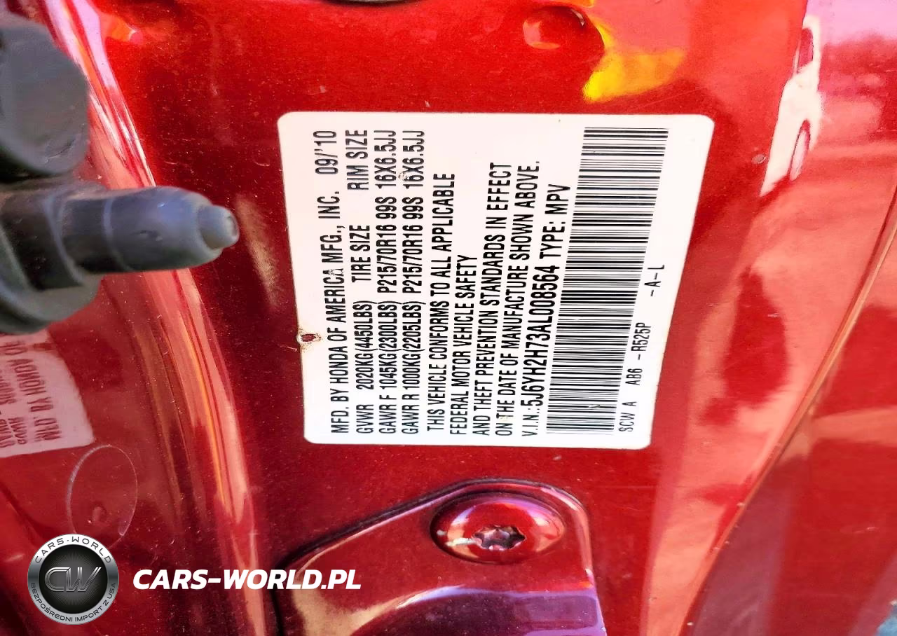2010 Honda Element Ex VIN:5J6YH2H73AL008564 - 12