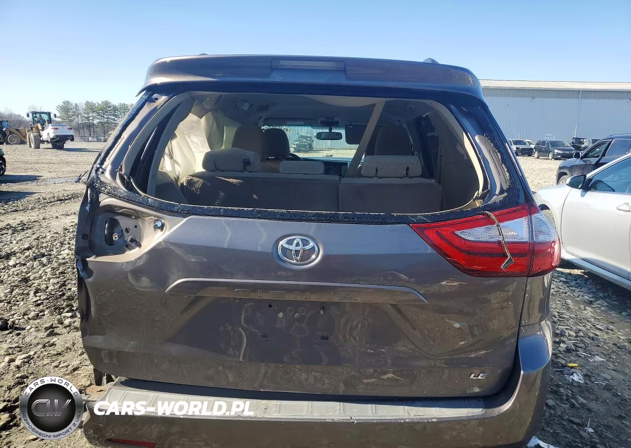 2015 Toyota Sienna Le 8 Passenger VIN:5TDKK3DC9FS538789 - 6