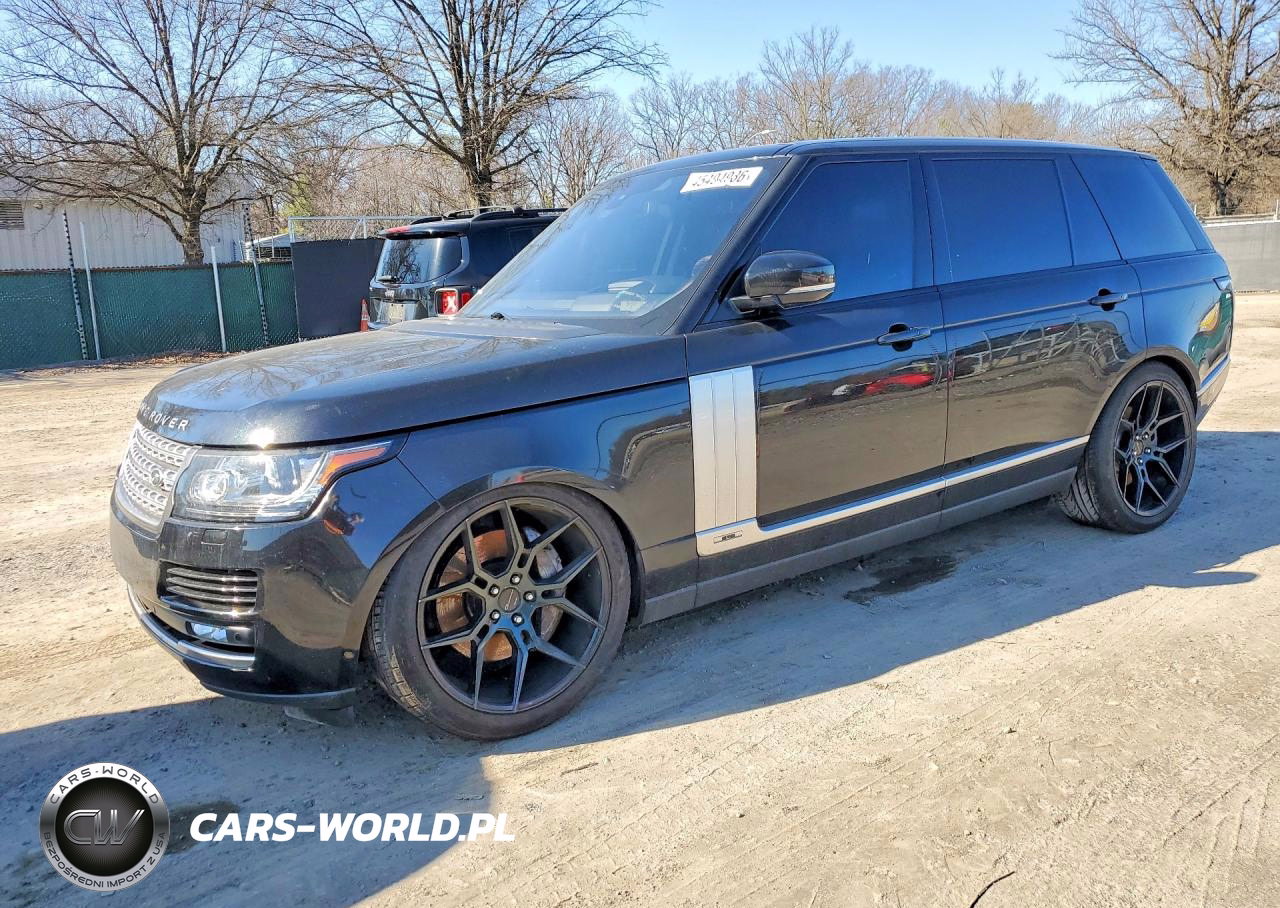 2016 Land Rover Range Rover Supercharged