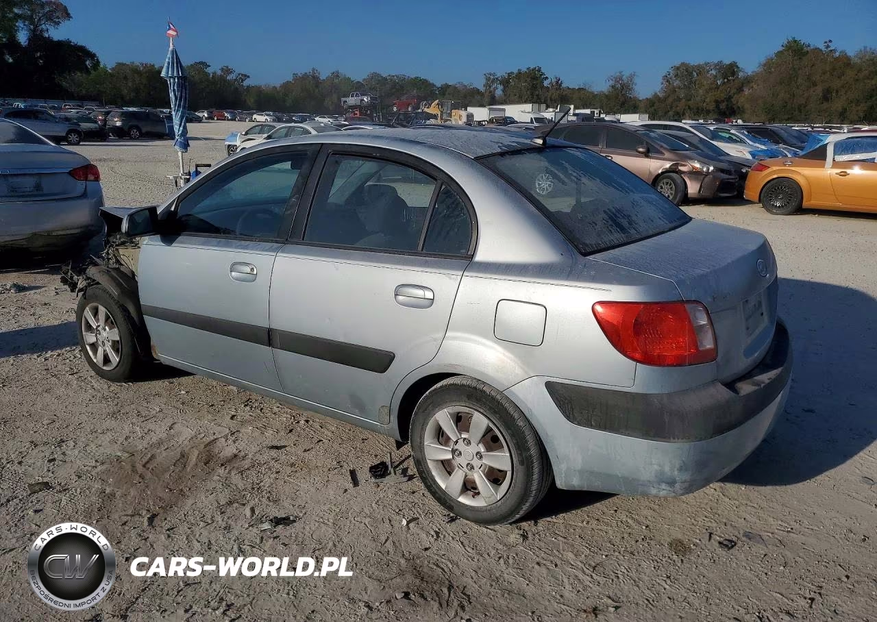 2007 Kia Rio Base VIN:KNADE123776261792 - 2