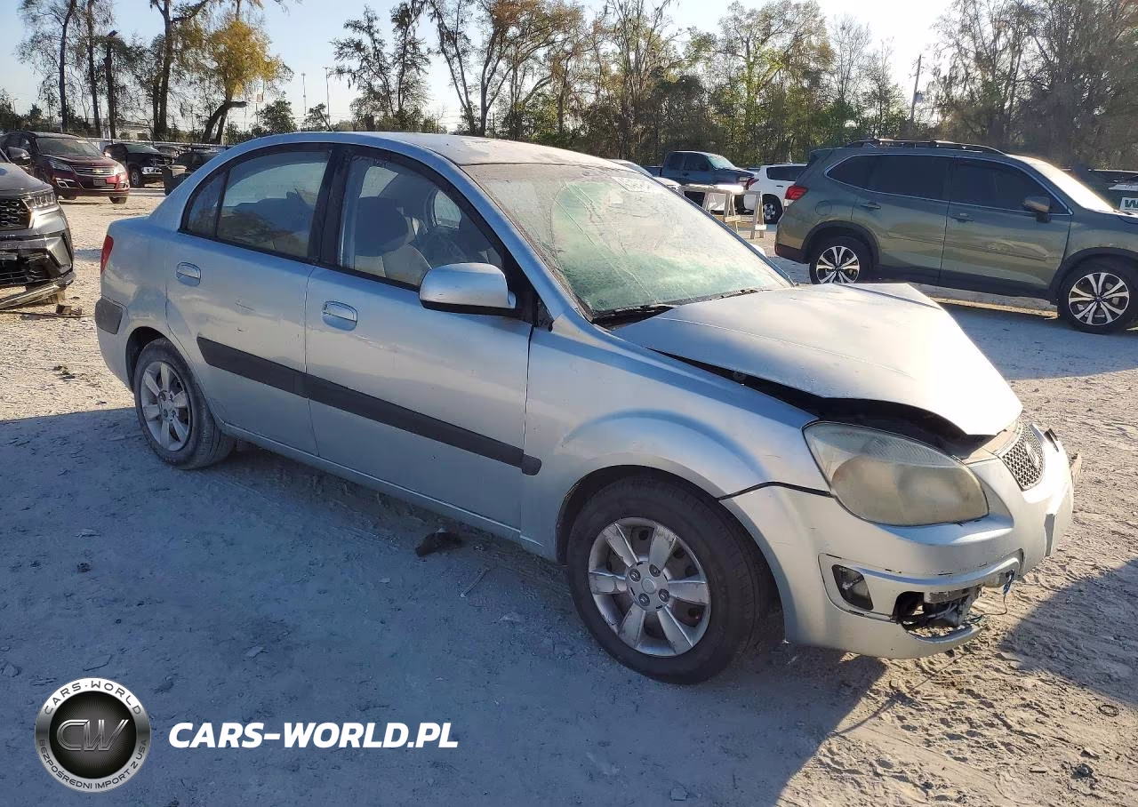 2007 Kia Rio Base VIN:KNADE123776261792 - 4