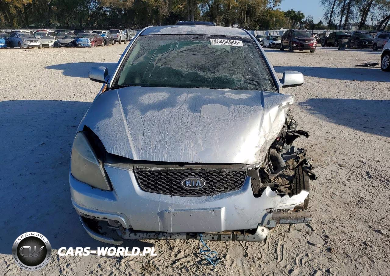2007 Kia Rio Base VIN:KNADE123776261792 - 5
