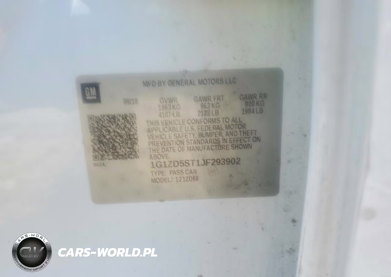 2018 Chevrolet Malibu Lt VIN:1G1ZD5ST1JF293902 - 12