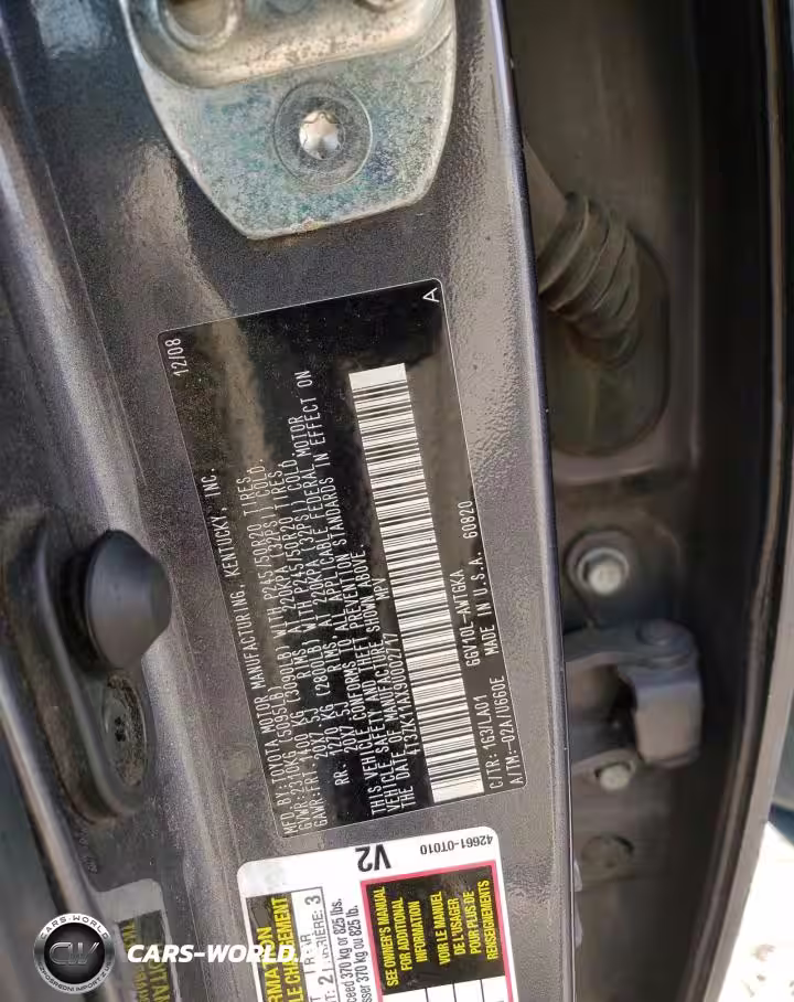2009 Toyota Venza VIN:4T3ZK11AX9U002717 - 12
