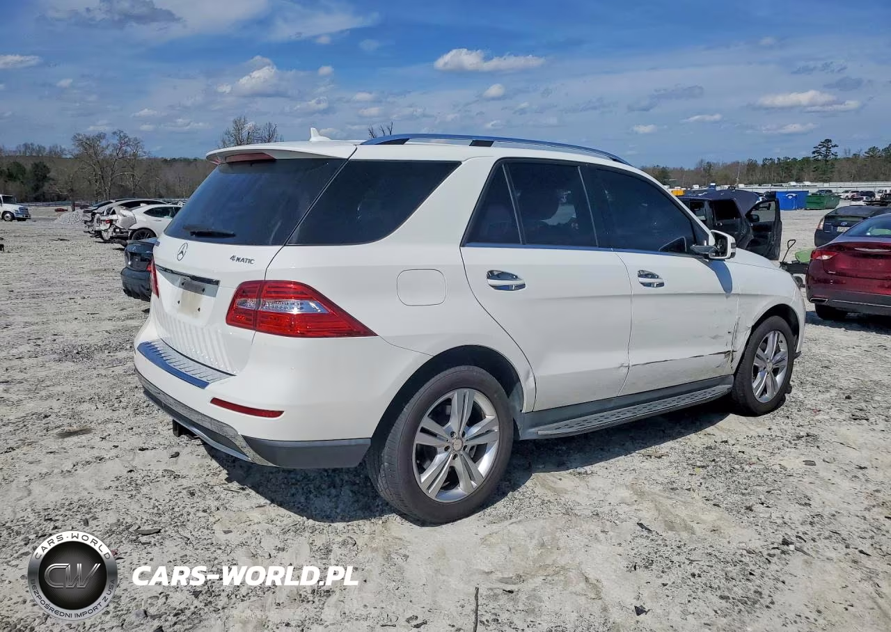 2014 Mercedes-Benz Ml 350 4Matic VIN:4JGDA5HB9EA401416 - 3