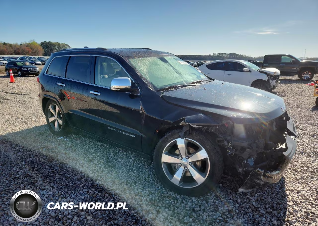 2014 Jeep Grand Cherokee Overland VIN:1C4RJFCGXEC441527 - 4