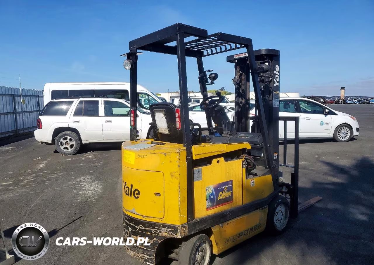 2008 Yale Forklift VIN:C814N02399F - 4