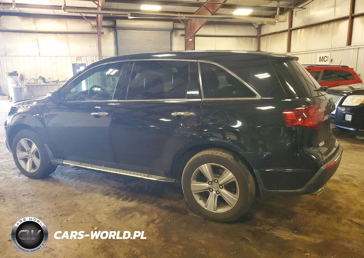 2013 Acura Mdx VIN:2HNYD2H27DH002395 - 2