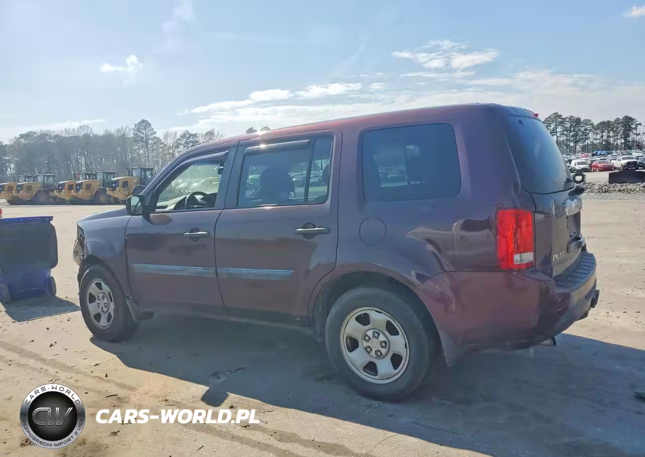 2015 Honda Pilot Lx VIN:5FNYF4H23FB015777 - 2