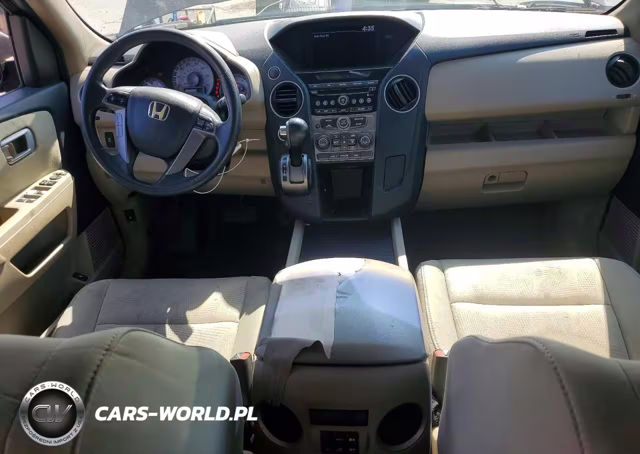 2015 Honda Pilot Lx VIN:5FNYF4H23FB015777 - 8