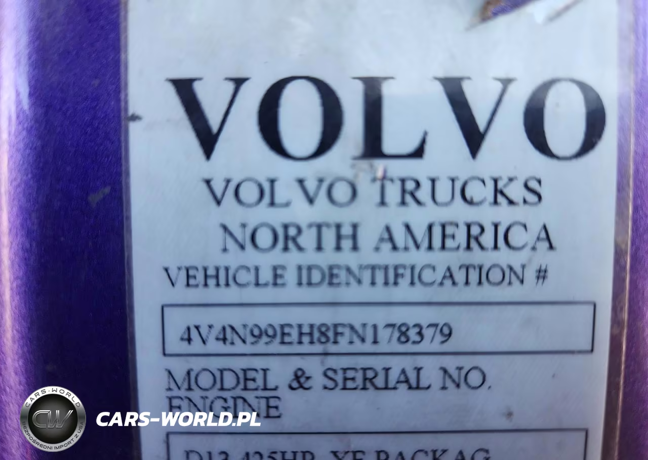 2015 Volvo Vnl Semi Truck VIN:4V4N99EH8FN178379 - 10
