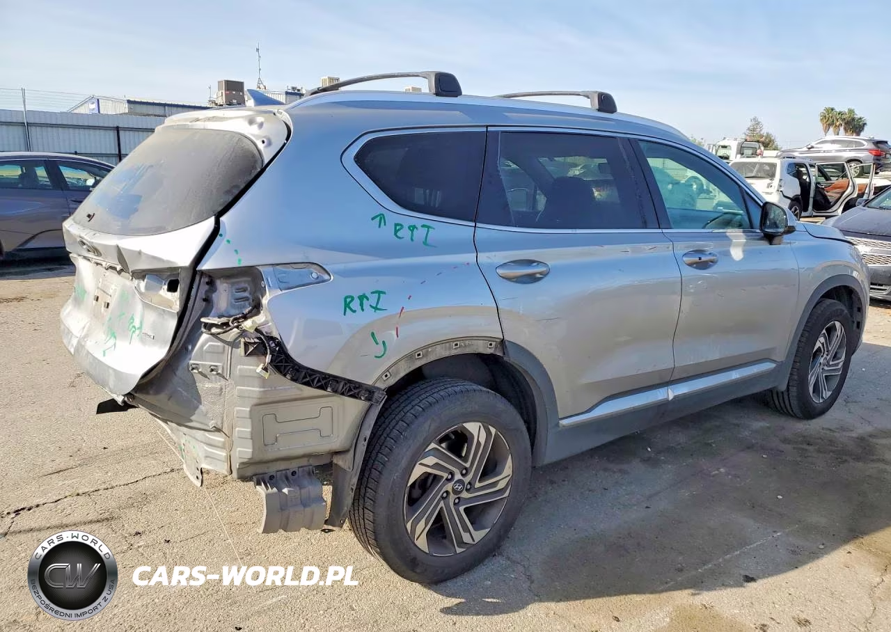 2022 Hyundai Santa Fe Sel VIN:5NMS2DAJ7NH451970 - 3