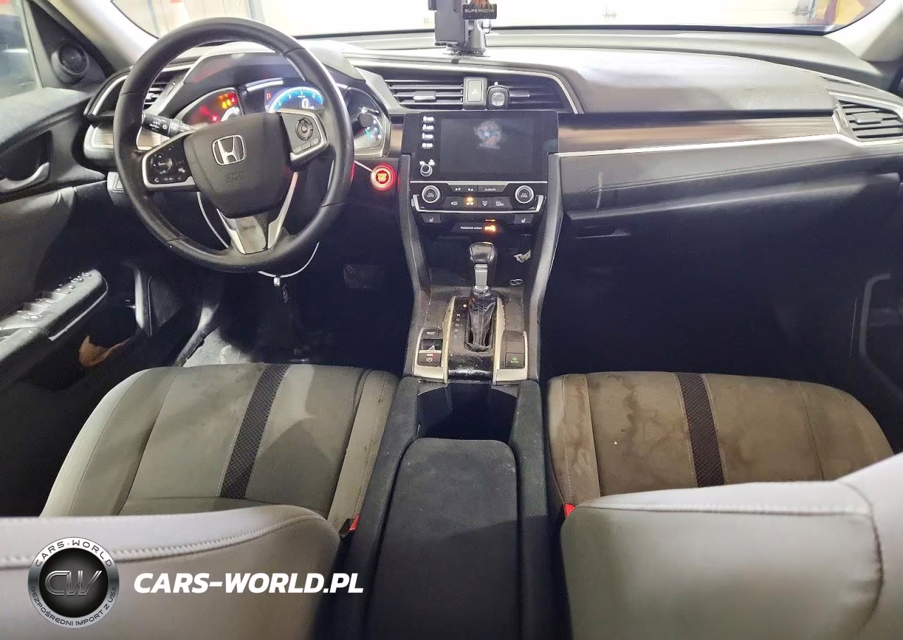2019 Honda Civic Ex VIN:19XFC1F30KE200847 - 8