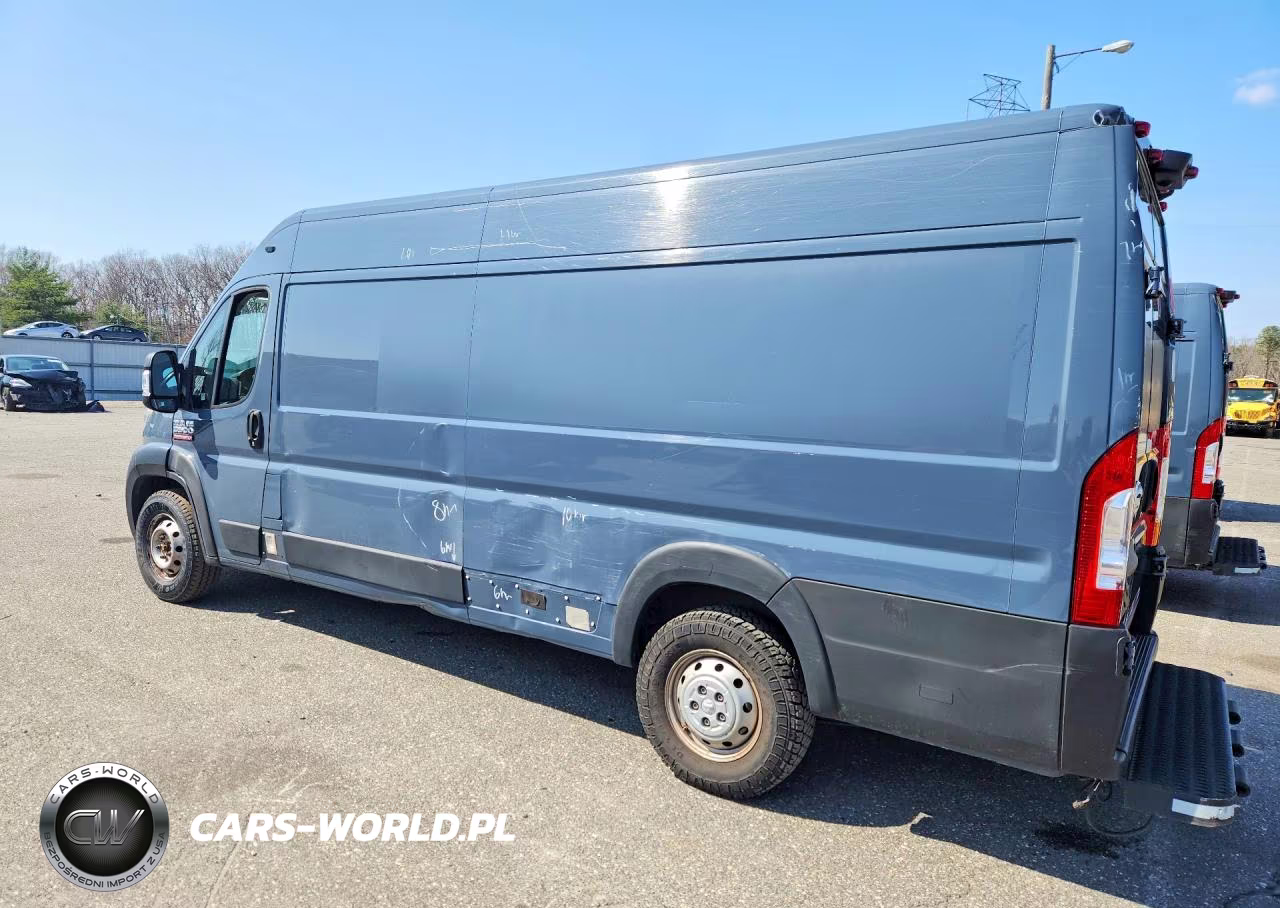 2021 Ram Promaster 3500 Delivery Van VIN:3C6MRVJG6ME544376 - 2