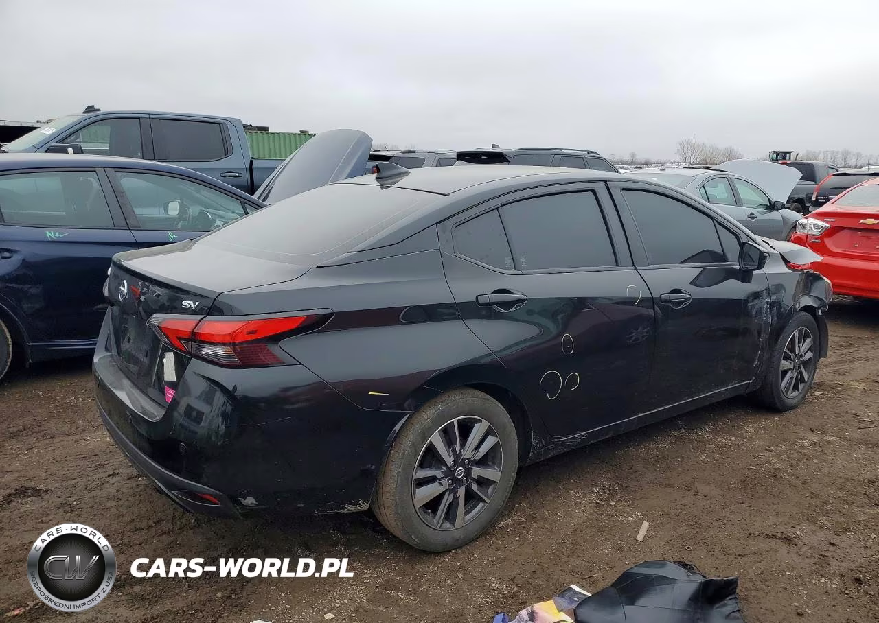 2021 Nissan Versa Sv VIN:3N1CN8EV4ML814696 - 3