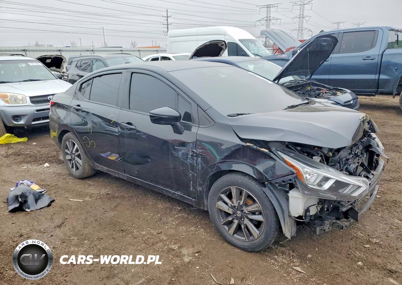 2021 Nissan Versa Sv VIN:3N1CN8EV4ML814696 - 4