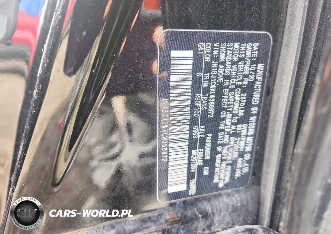 2020 Nissan Rogue Sport Sv VIN:JN1BJ1CWXLW388872 - 13