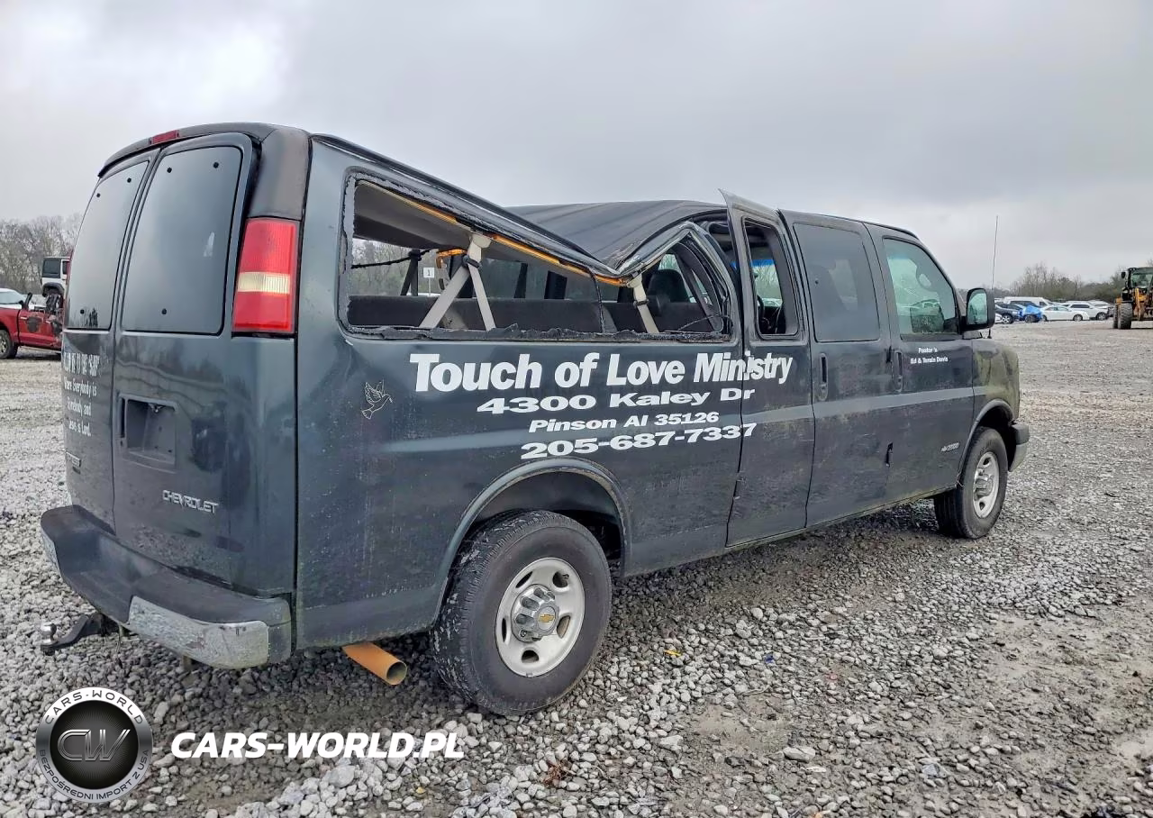2004 Chevrolet Express G3500 VIN:1GAHG39U041193717 - 3