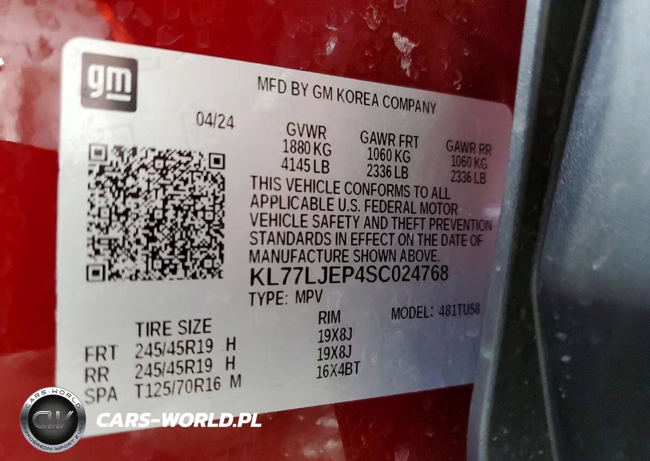 2025 Chevrolet Trax 2Rs VIN:KL77LJEP4SC024768 - 13