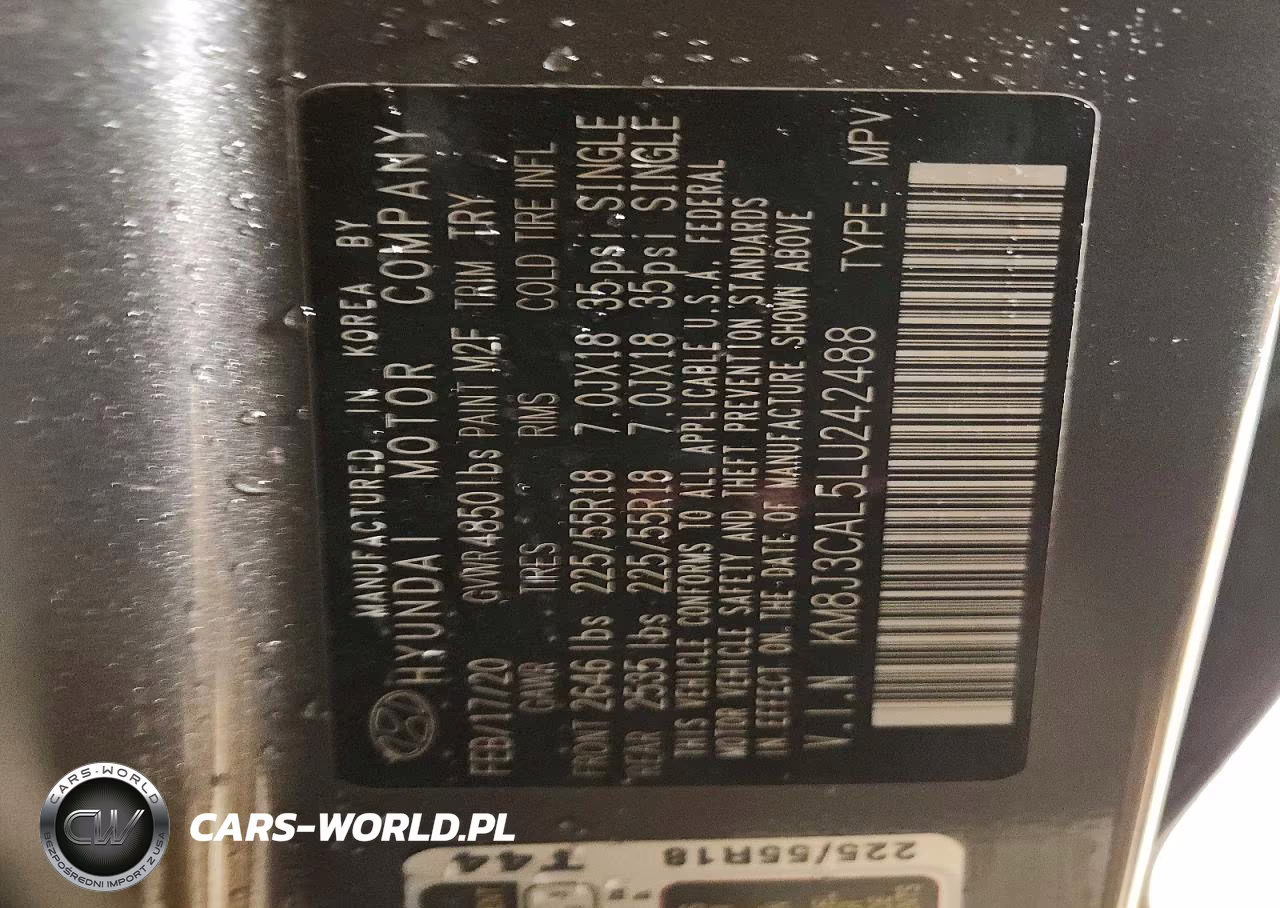 2020 Hyundai Tucson Ultimate VIN:KM8J3CAL5LU242488 - 14