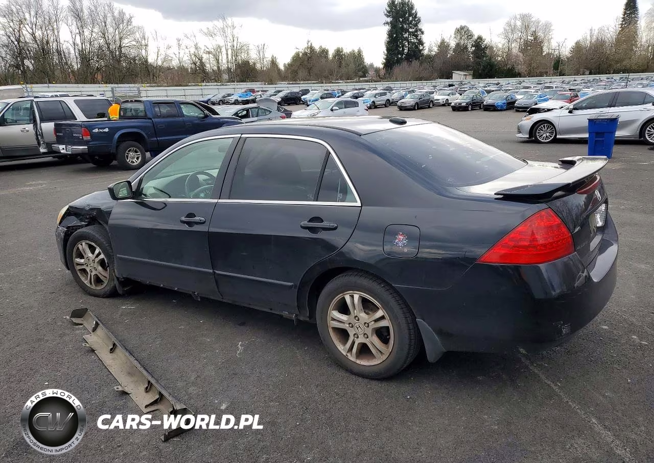 2007 Honda Accord Ex VIN:1HGCM56807A145427 - 2
