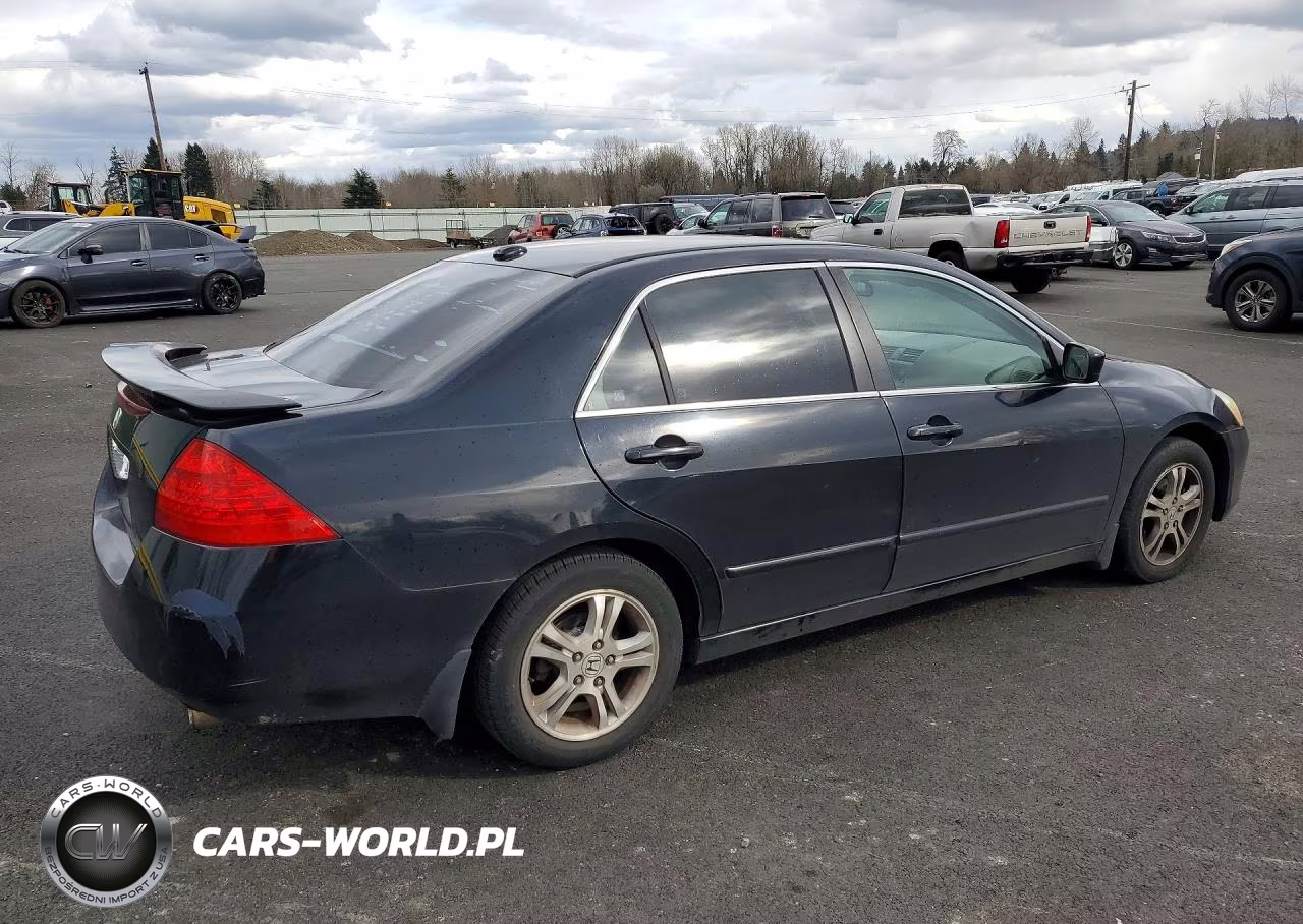 2007 Honda Accord Ex VIN:1HGCM56807A145427 - 3