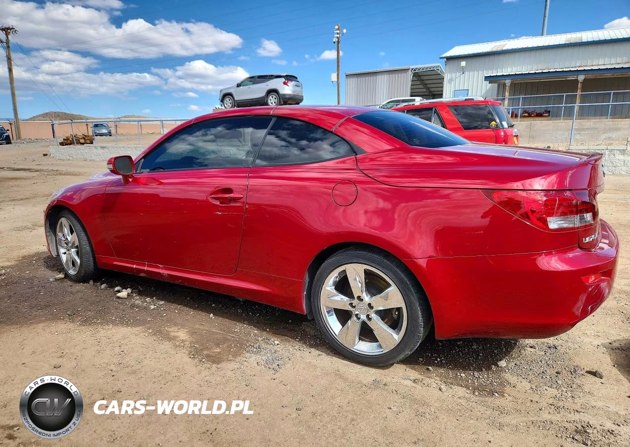 2010 Lexus Is 250C Base VIN:JTHFF2C21A2507379 - 2