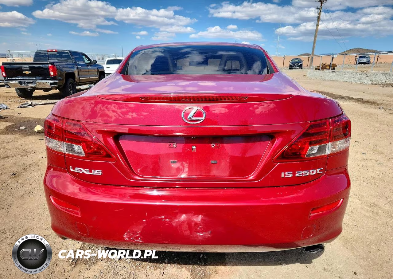 2010 Lexus Is 250C Base VIN:JTHFF2C21A2507379 - 6