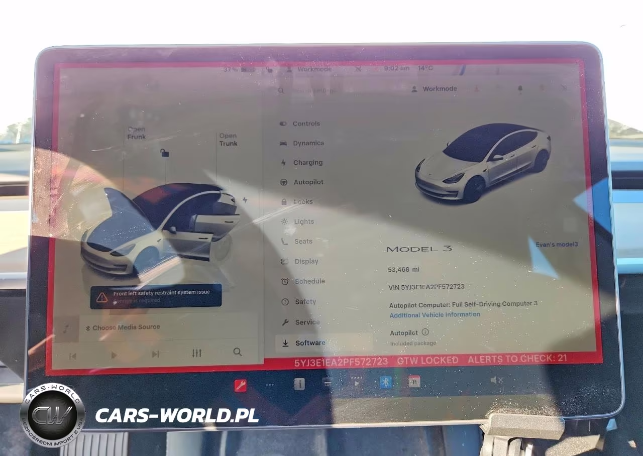 2023 Tesla Model 3 VIN:5YJ3E1EA2PF572723 - 9