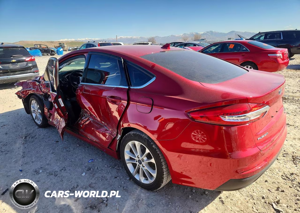 2020 Ford Fusion Se VIN:3FA6P0HD6LR189664 - 2