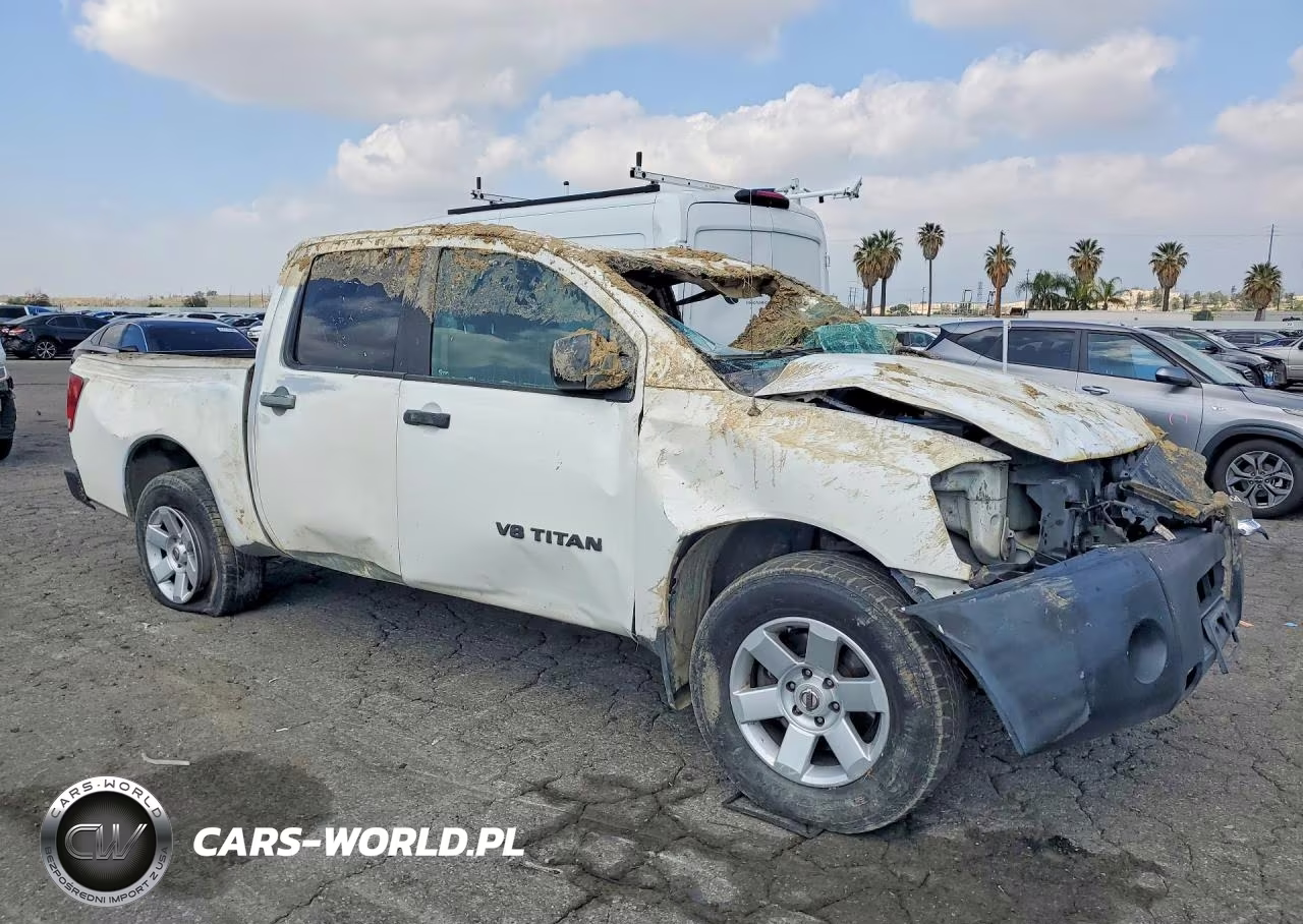 2008 Nissan Titan Xe VIN:1N6AA07D68N352599 - 4