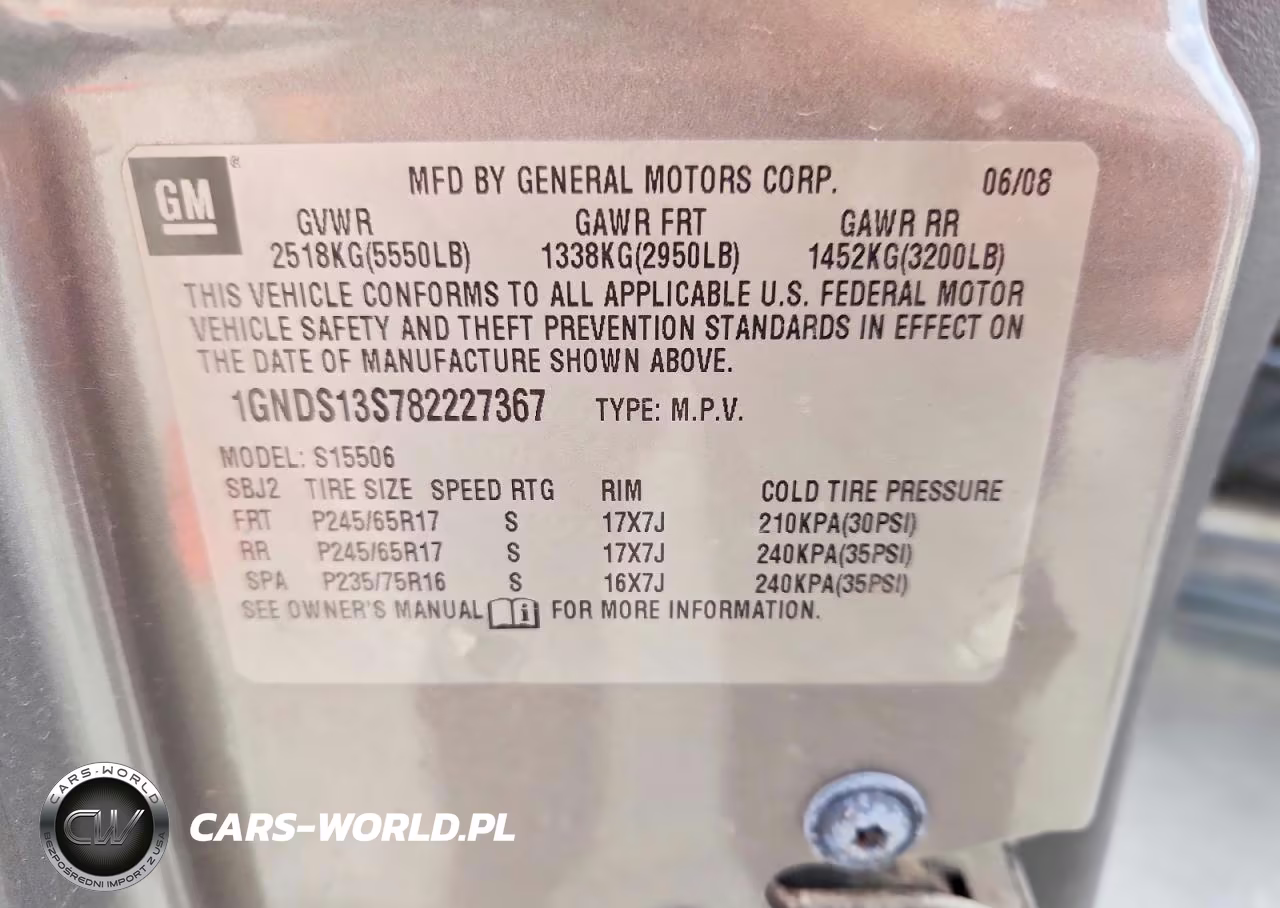 2008 Chevrolet Trailblazer Ls VIN:1GNDS13S782227367 - 14