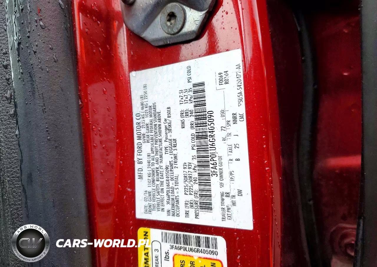 2016 Ford Fusion Se Hybrid VIN:3FA6P0LU6GR405090 - 12