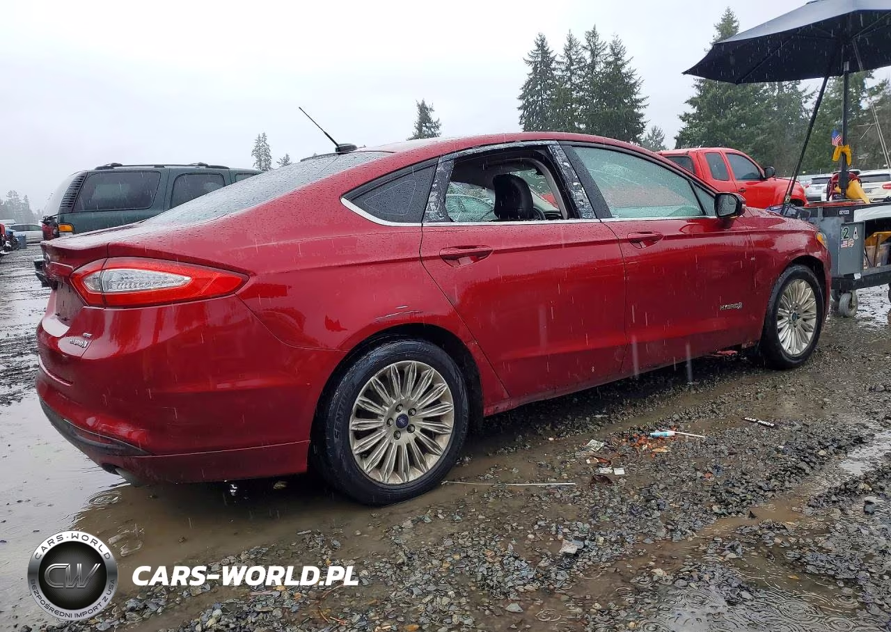 2016 Ford Fusion Se Hybrid VIN:3FA6P0LU6GR405090 - 3