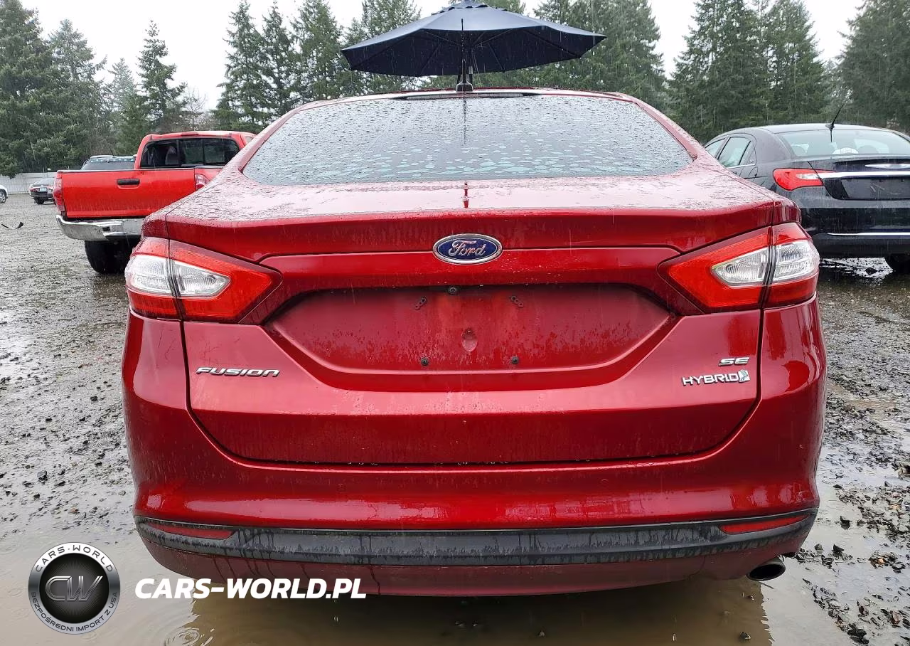 2016 Ford Fusion Se Hybrid VIN:3FA6P0LU6GR405090 - 6