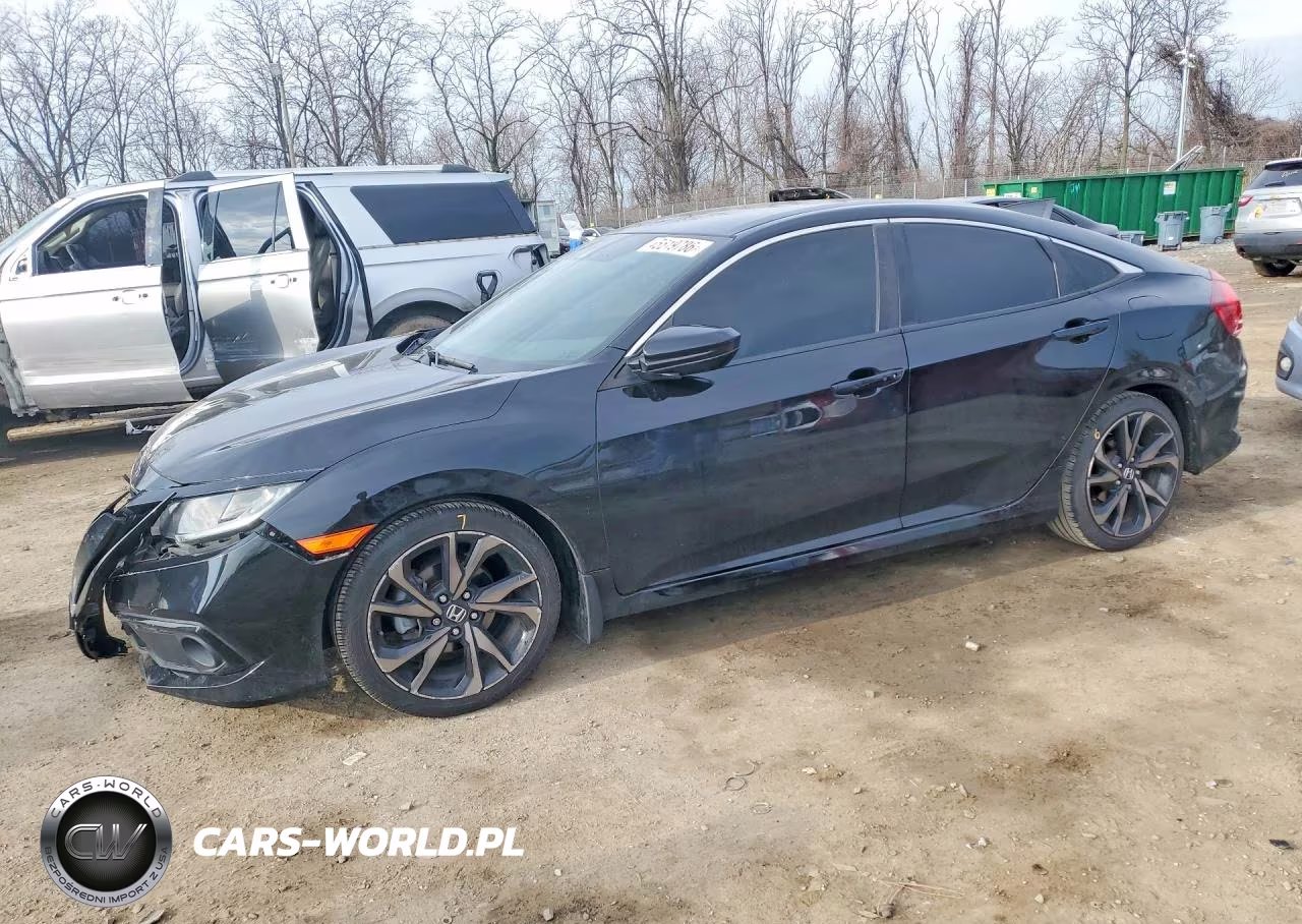 2021 Honda Civic Sport VIN:2HGFC2F8XMH550464 - 1