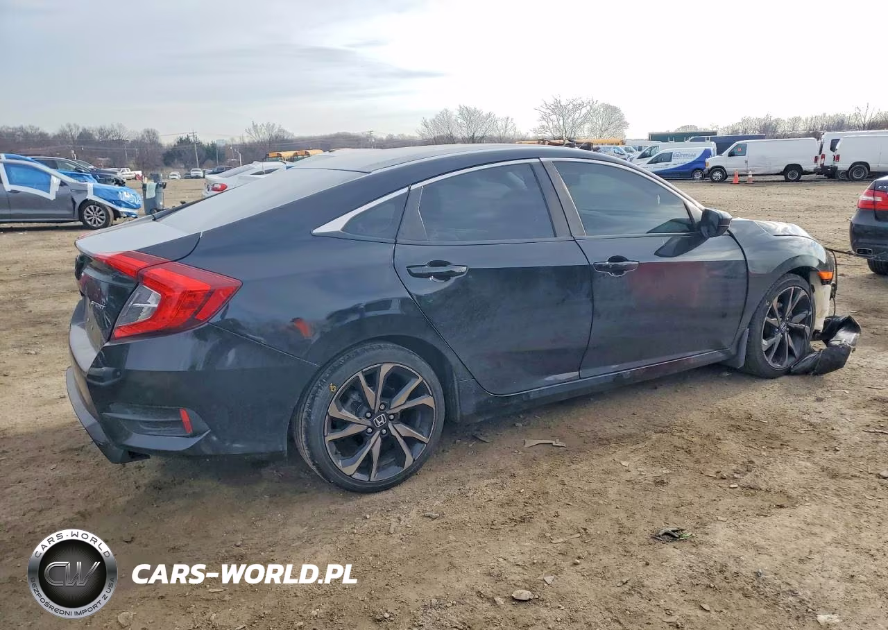 2021 Honda Civic Sport VIN:2HGFC2F8XMH550464 - 3