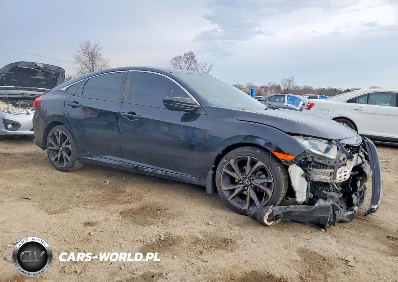 2021 Honda Civic Sport VIN:2HGFC2F8XMH550464 - 4